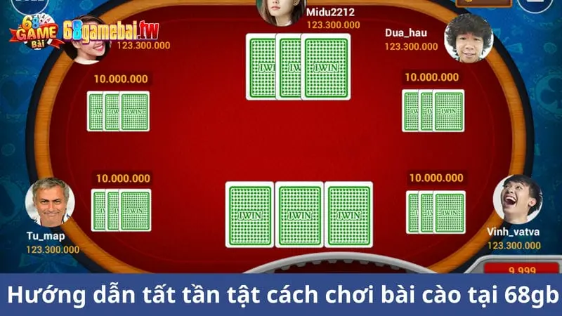 Cách chơi bài cào 68 game bài